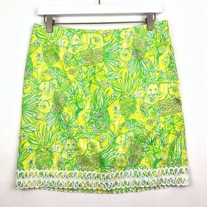 Lilly Pulitzer Lavender Skirt Crazy Cat House